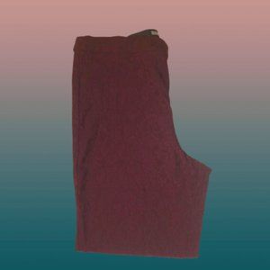 Maurices Paisely Textured Stretch Skinny Ponte Pant